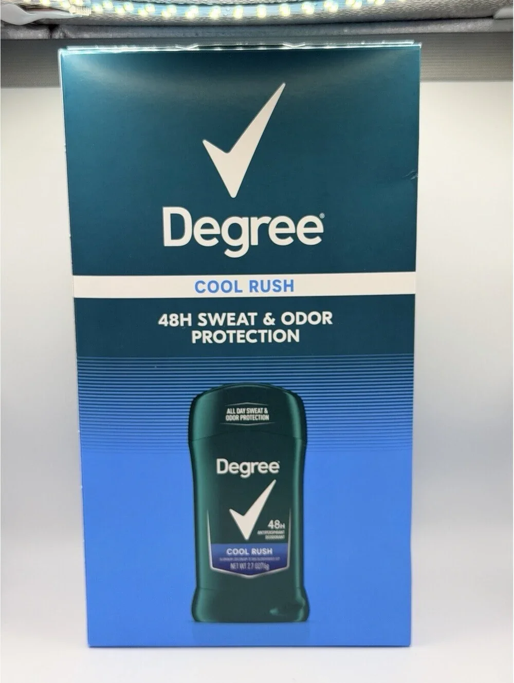 Degree Anti-Perspirant Deodorant 48 Hour Cool Rush 2.7 Ounce 5 Pack New & Sealed